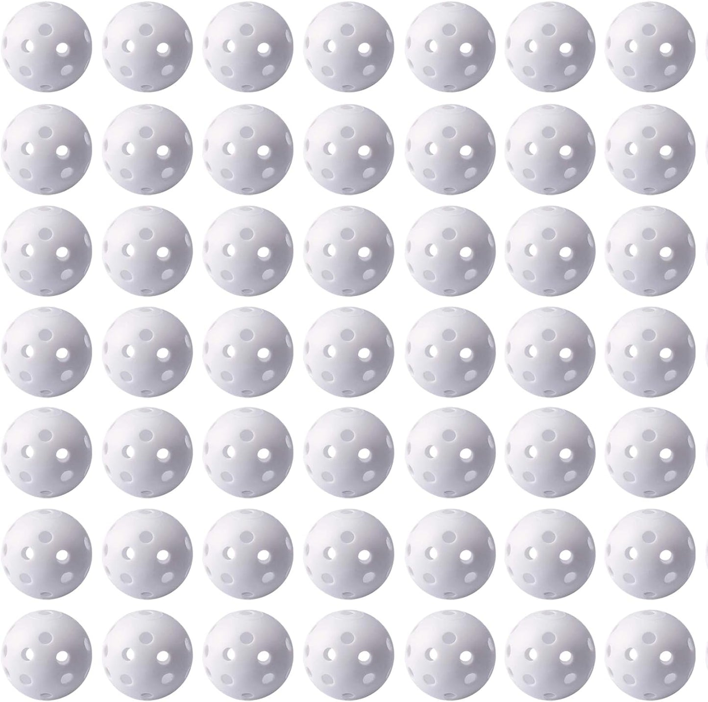 Practice Golf Balls, Plastic Golf Training Balls 5 Inch Golf Balls for Driving Range, Swing Training, Indoor Simulators, Outdoor and Home Use