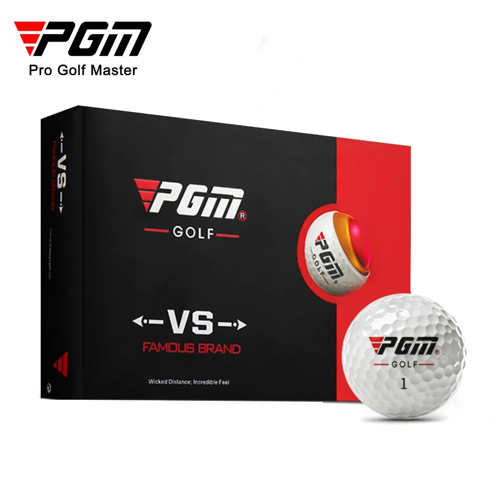 Original Golf Ball Three-Layer Match Ball Gift Box Package Golf Ball Set 12Pcs Set/ 3Pcs Game Use Ball Q017