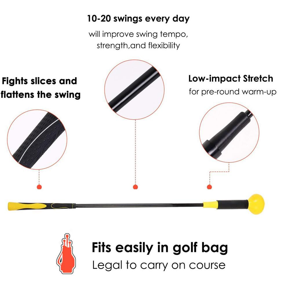 Golf Swing Trainer Training Aid Swing Trainer Golf Warm-Up Stick Golf Golf Accessories Golf Tees