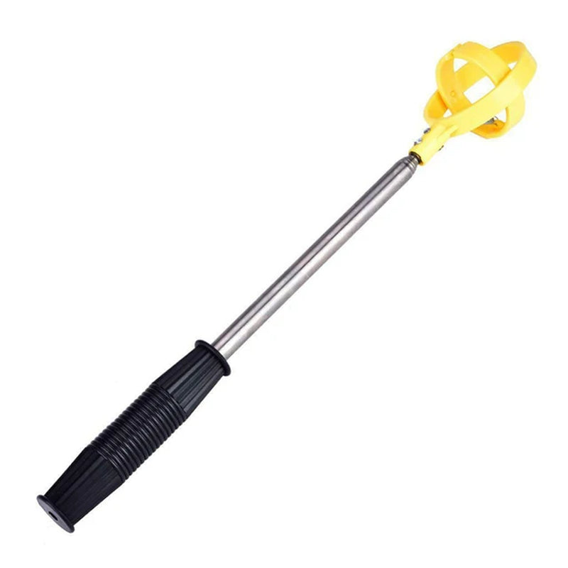 Golf Ball Pick up Tools Telescopic Golf Ball Retriever Catcher Golf Training Aids Automatic Locking Scoop Picker Golf Ball