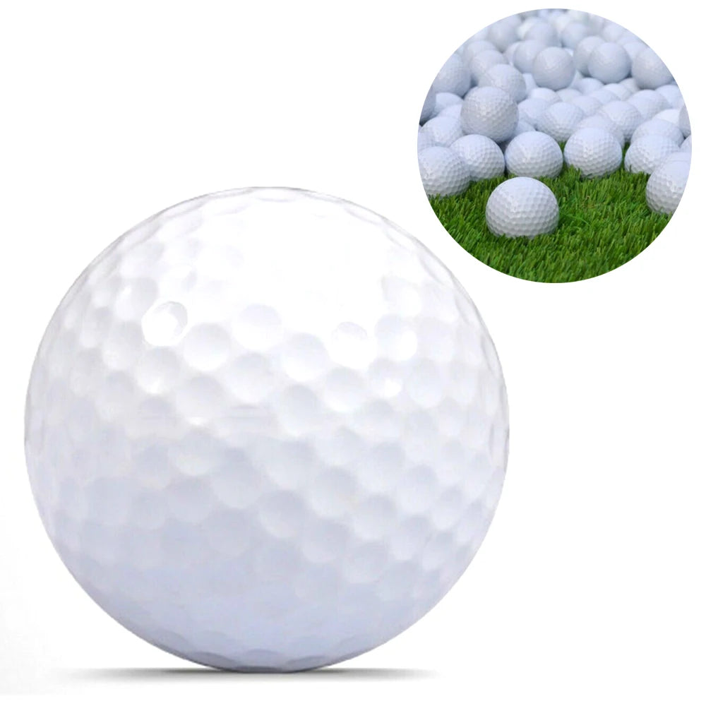 White Golf Balls round Golf Balls Portable Driving Range Outdoor Sport Tennis Golf Practice Balls Golf Accessories 42.6Mm