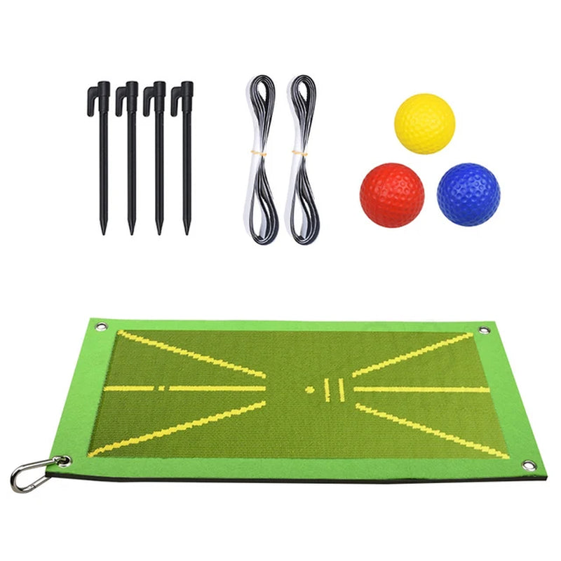 Golf Mat That Shows Swing Path Analyzer Golf Training Mat for Swing Detection Batting Golf Swing Trainer Mat Golf Hitting Mat