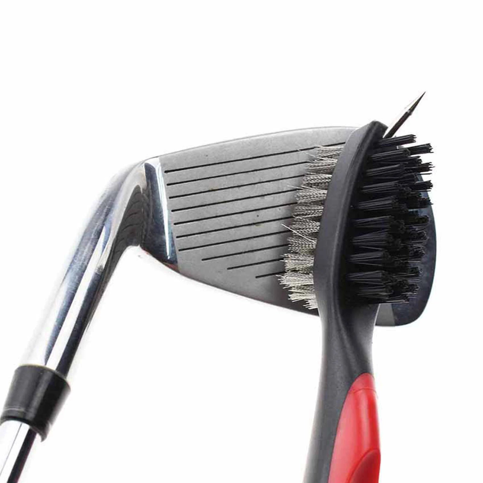 Golf Club Brush Golf Cleaning Brush 2 Sided Golf Putter Wedge Ball Cleaner Kit Cleaning Tool Outdoor Sports Parts