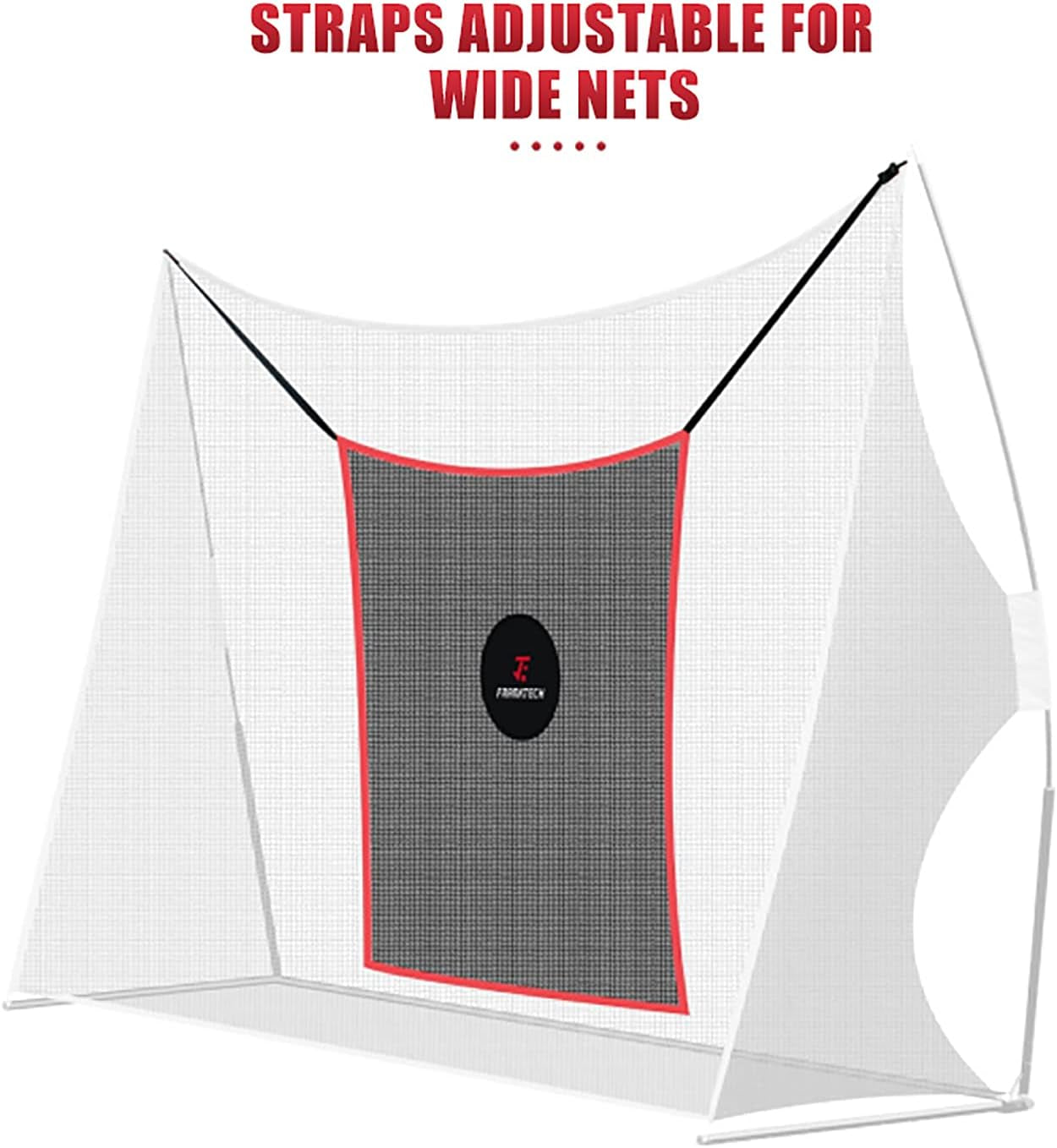 Golf Hitting Net Heavy Duty Golf Practice Net for Backyard Driving Golf Net with High Impact Chipping Hitting Target Golf Driving Practice Net Include Carry Bag Golf Balls for Indoor Outdoor