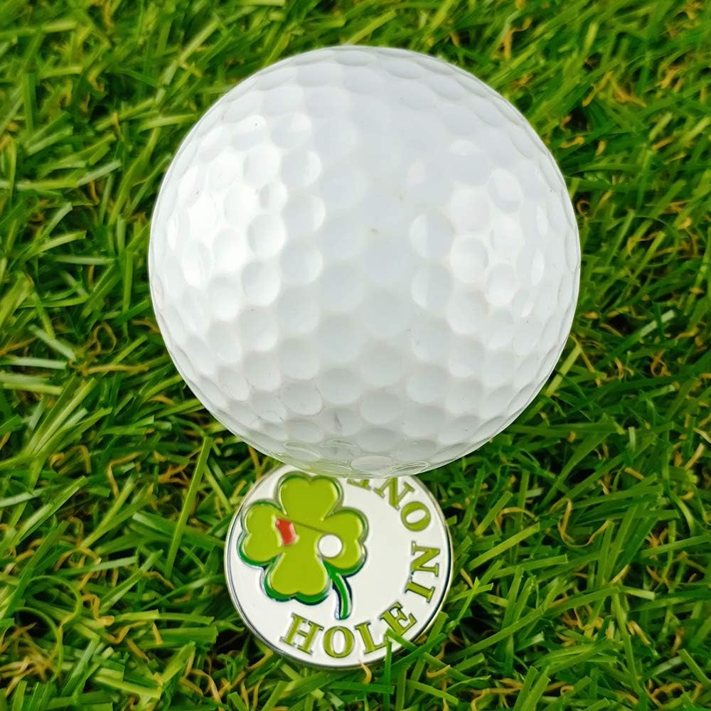 Golf Ball Markers with Hat Clips Value Sets for Men Women Golfer, Removable Attaches Easily to Golf Cap Premium Gifts