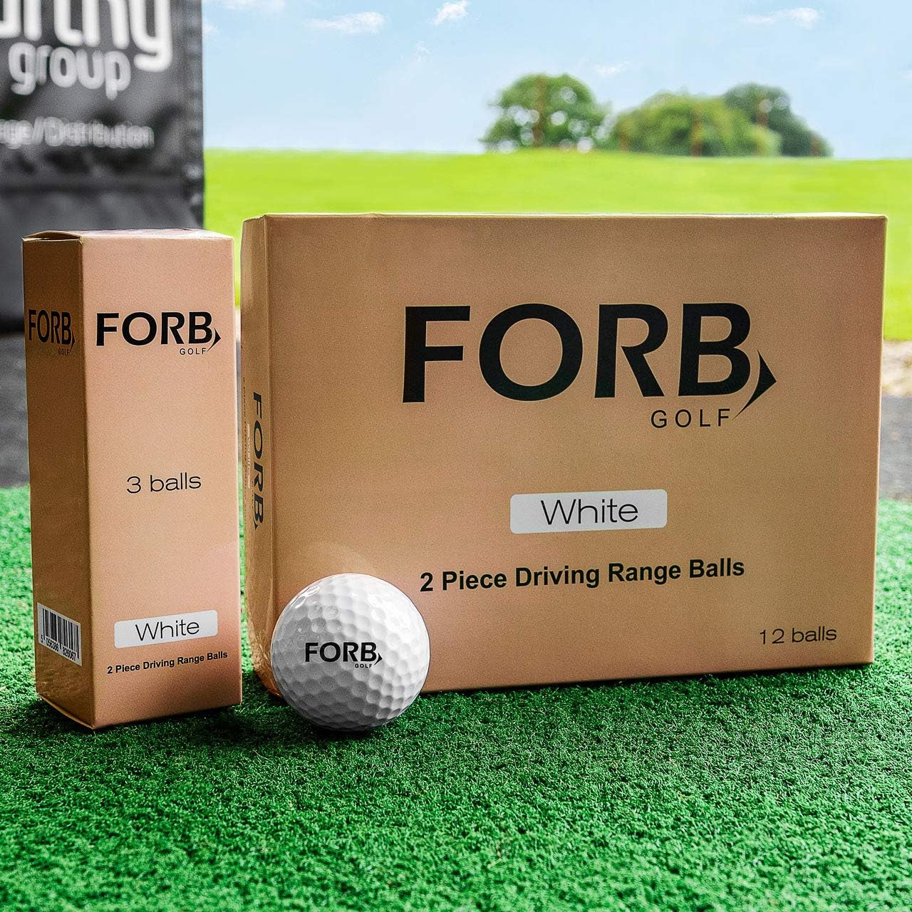 FORB Range Golf Balls [Pack of 3, 12 or 288] | Driving Range Balls for Golf | Bulk Golf Balls | Driving Range Golf Balls Set | Practice Golf Balls for Range