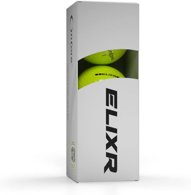 2020 ELIXR Tour Ball - | High Performance Golf Balls - (One Dozen | 12 Premium Golf Balls) Unmatched Control, Distance, Feel and Performance