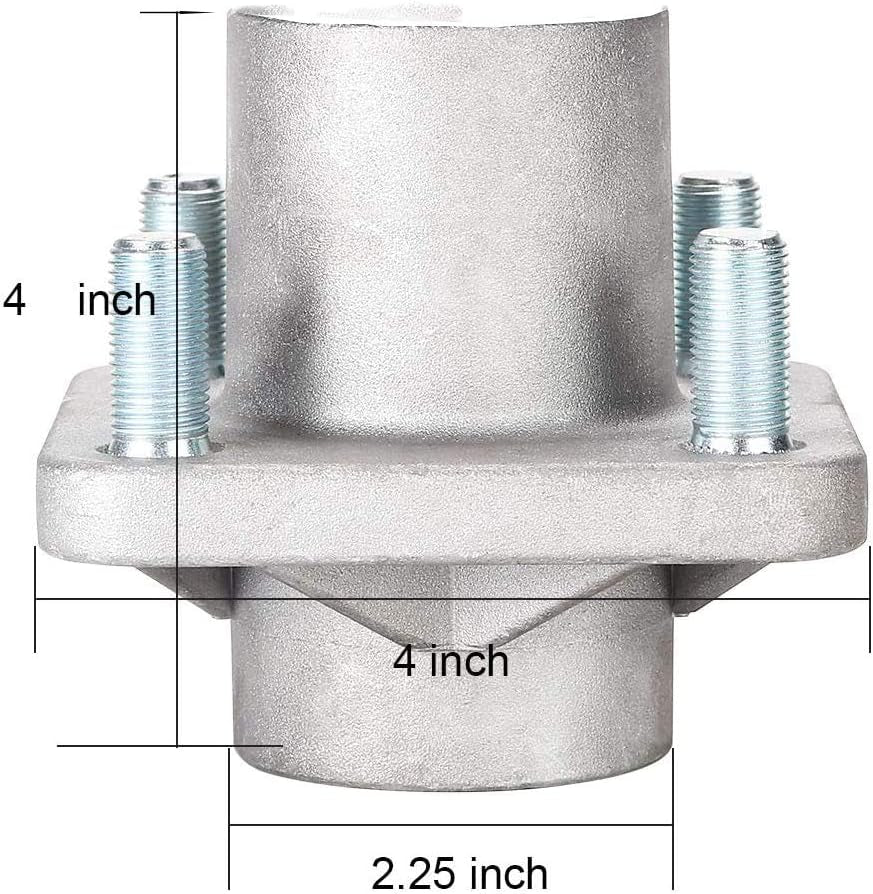 Golf Cart Aluminum Front Wheel Hub and Bearing Club Car 1011892 DS 1974-2003