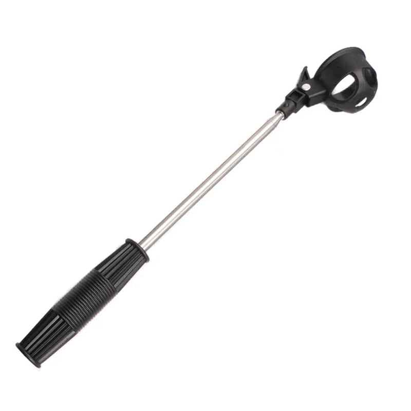 Golf Ball Pick up Tools Telescopic Golf Ball Retriever Catcher Golf Training Aids Automatic Locking Scoop Picker Golf Ball